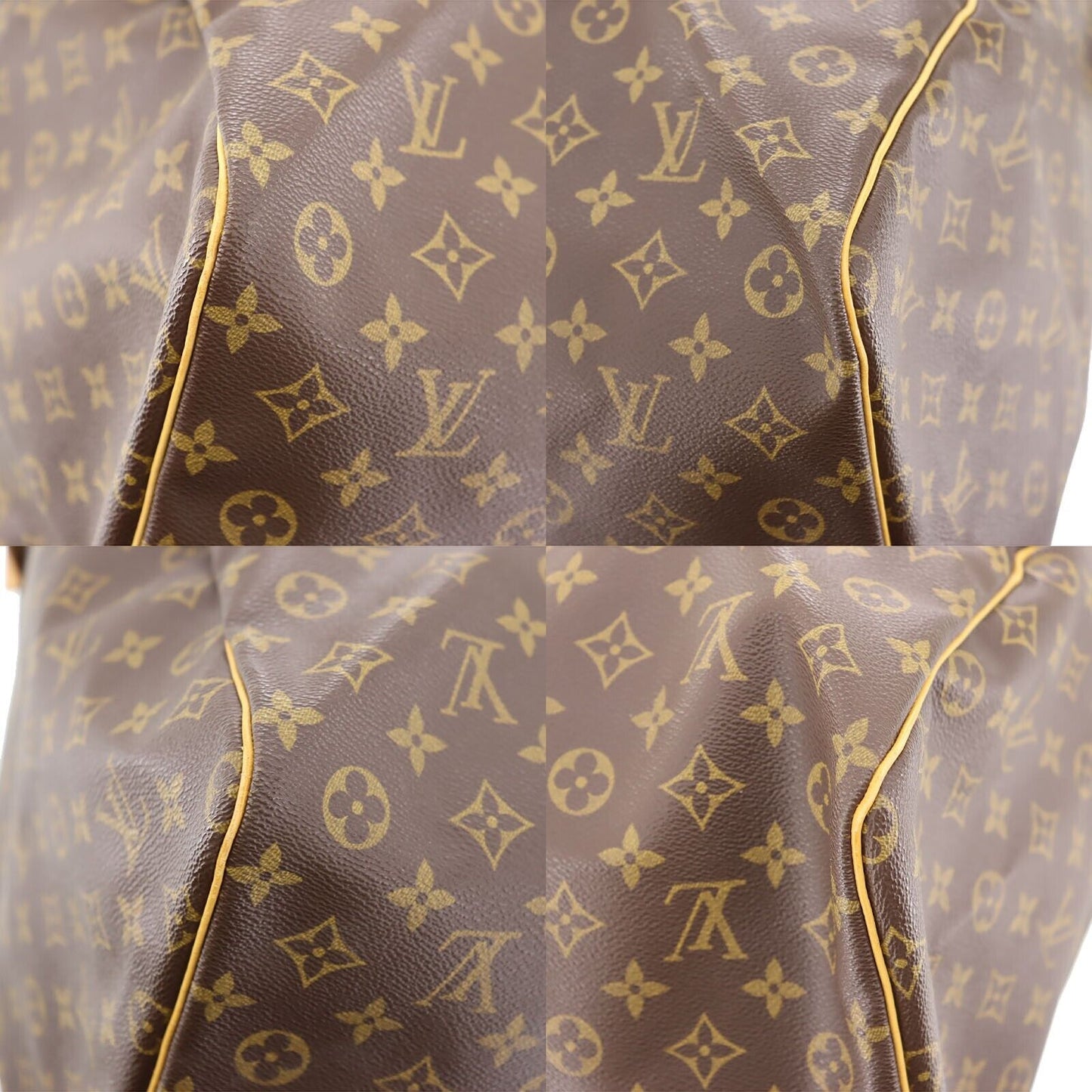 LOUIS VUITTON LV Keepall 60 Boston Handbag Brown Monogram M41422 #BQ377