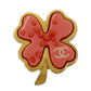 CHANEL Clover Pin Brooch Gold Plated 03 P #CE271