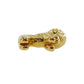 HERMES 1997 Limited Lion Charm Top Cadena Gold Plated #CA247
