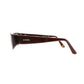 CHANEL Logos Sunglasses Brown Eye Wear #CO945