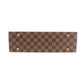 LOUIS VUITTON LV Jewelry Box Used Handbag Damier Vintage #CY392