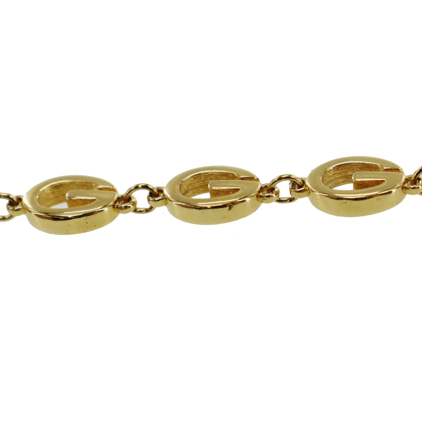 GIVENCHY G Logos Gold Bracelet 7.4in Gold-Plated Accessories #BO691