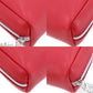 Christian Dior Logos Pouch Red 100% Polyurethane Novelty #AG489