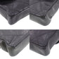 CHANEL Bum Bag Matelasse Lambskin Leather Belt Bag Black #EC582