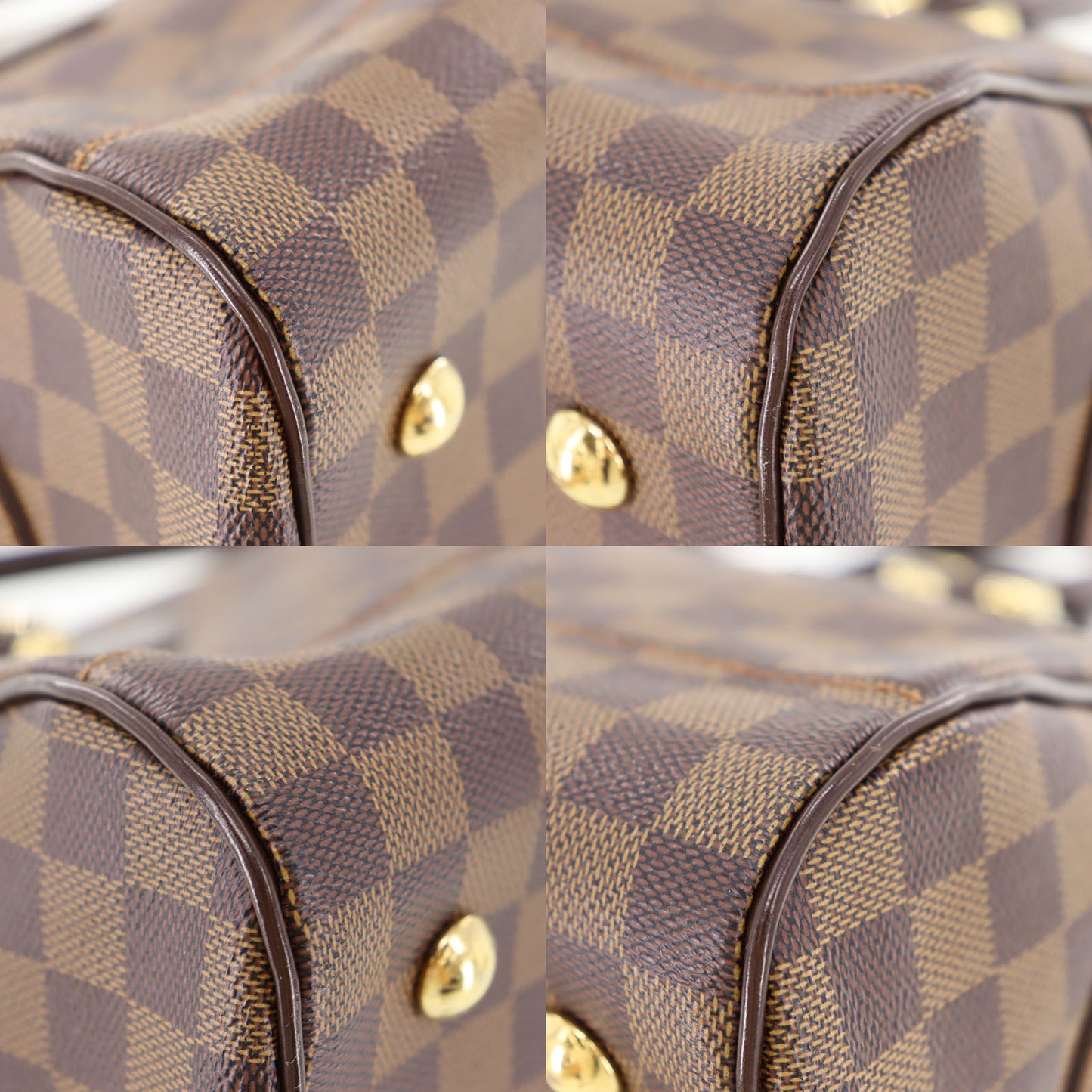 LOUIS VUITTON LV Duomo Handbag Damier Brown N60008 #CN895