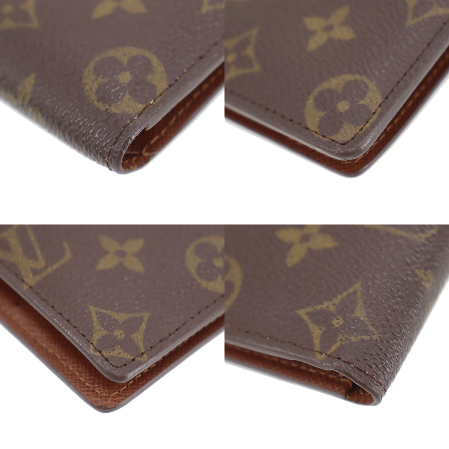 Louis Vuitton LV Marco Bifold Wallet Monogram Brown M61675 #DA316