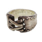 HERMES Lace up Finger Ring Silver 925 #CN466