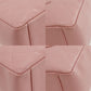 CHANEL Matelasse Tote Handbag Pink Caviar Skin Leather #CG726