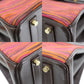 HERMES Kelly 35 Handbag Brown Pink Orange Suede Leather #CK967