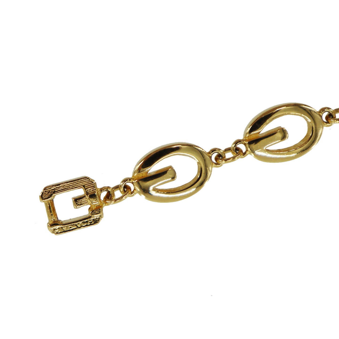 GIVENCHY G Logos Gold Bracelet 7.4in Gold-Plated Accessories # BO687