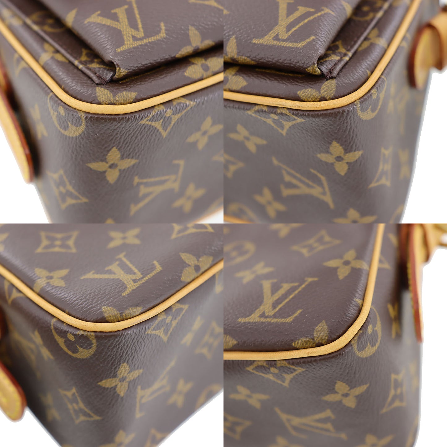 LOUIS VUITTON LV Viva Cite MM Shoulder Handbag Monogram M51164 #AH598