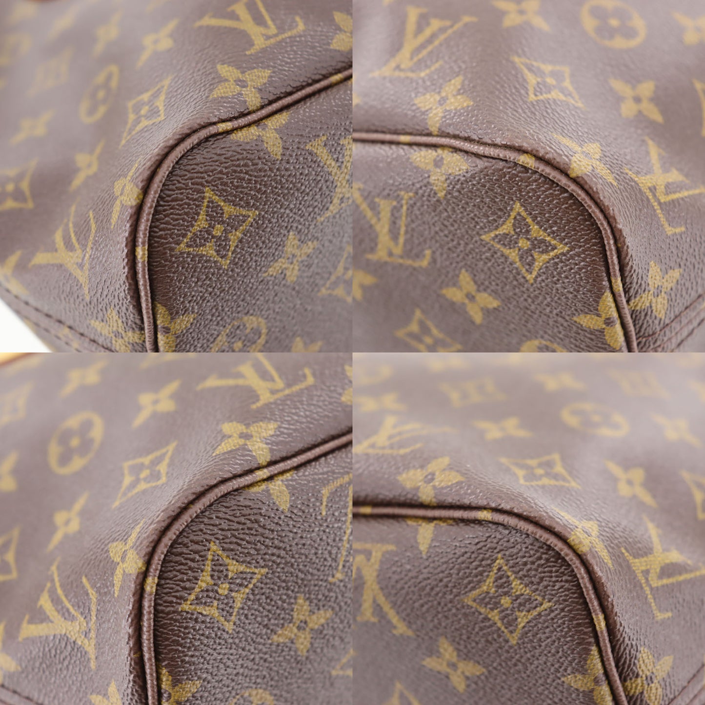 LOUIS VUITTON LV Neverfull PM Tote Bag Monogram Brown M40155 #DA709