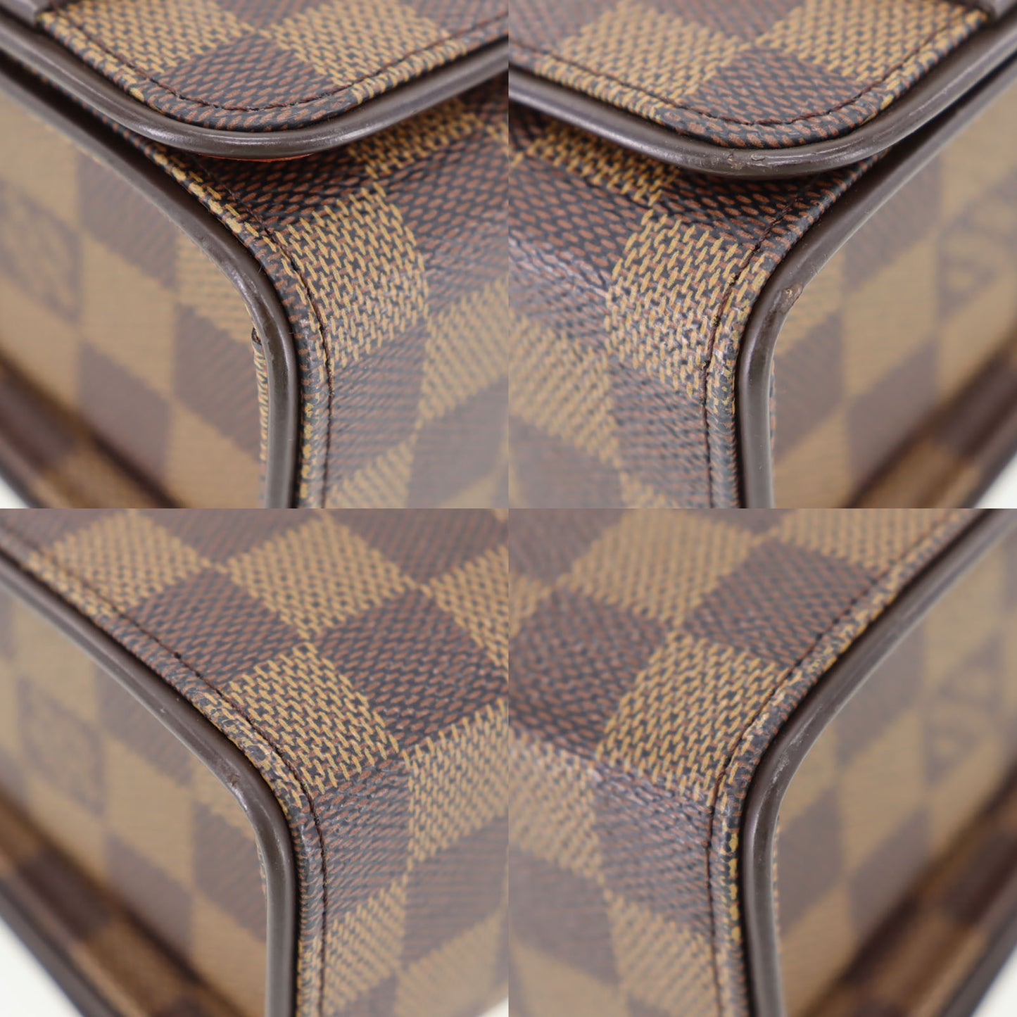 LOUIS VUITTON LV Tribeca Mini Shoulder Bag Damier Brown N51162 #CO63
