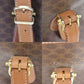 CELINE Macadam Pattern Tote Handbag Brown PVC Leather #AG364