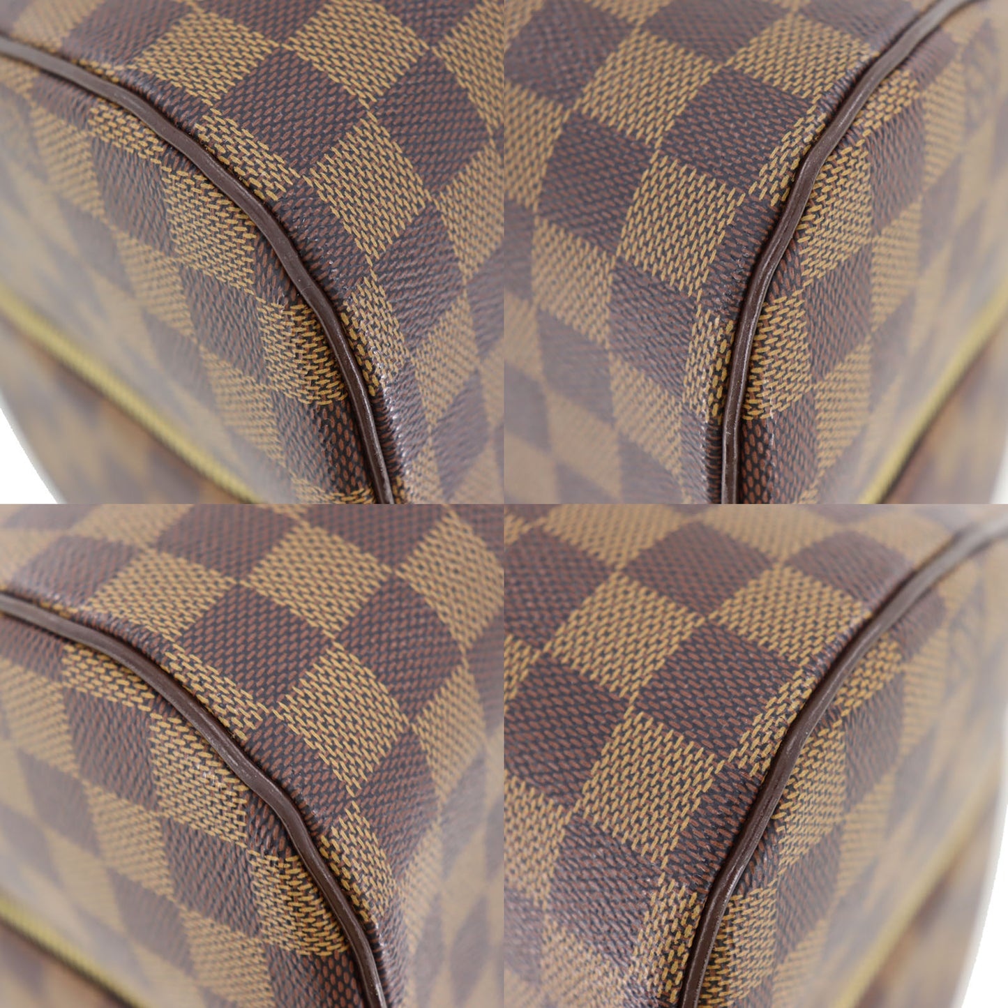 LOUIS VUITTON LV Ribera MM Handbag Damier Brown N41434 #AH687