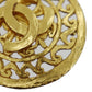 HANEL CC Logos Pin Brooch Gold Plated 95 A #BQ137