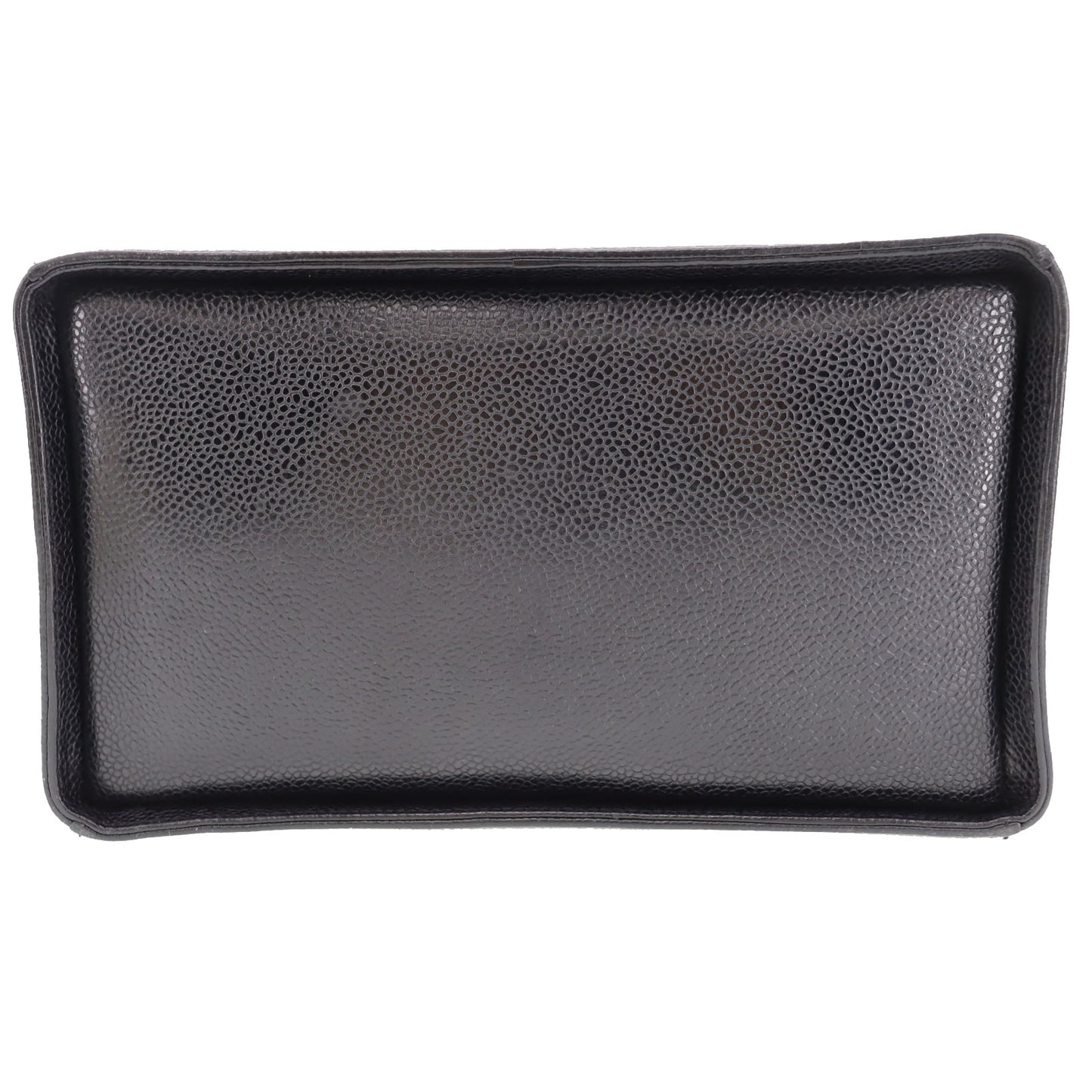 CHANEL Shoulder Handbag Vanity Caviar Skin Leather #BR452