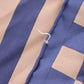 FENDI Used Zucca Scarf Navy Brown Silk Vintage #DA837