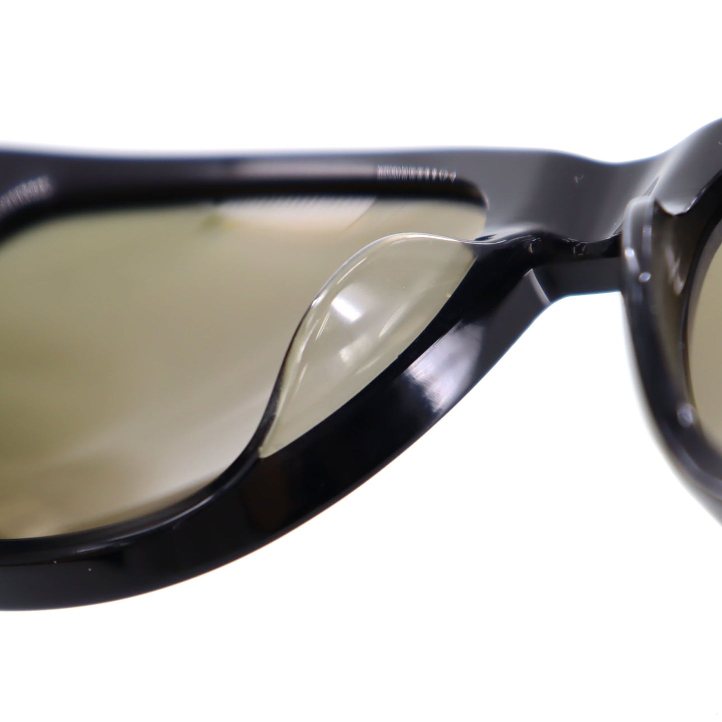 Yves Saint Laurent Sunglasses Mirror Black Yellow #AG167