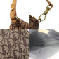 Christian Dior Trotter Saddle Bag Handbag Brown Canvas #CT50