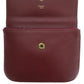 CARTIER Must de Cartier Wallet Leather Burgundy #ED556