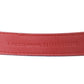 GUCCI Headband Hair Accessory Red Patent Leather #EA252