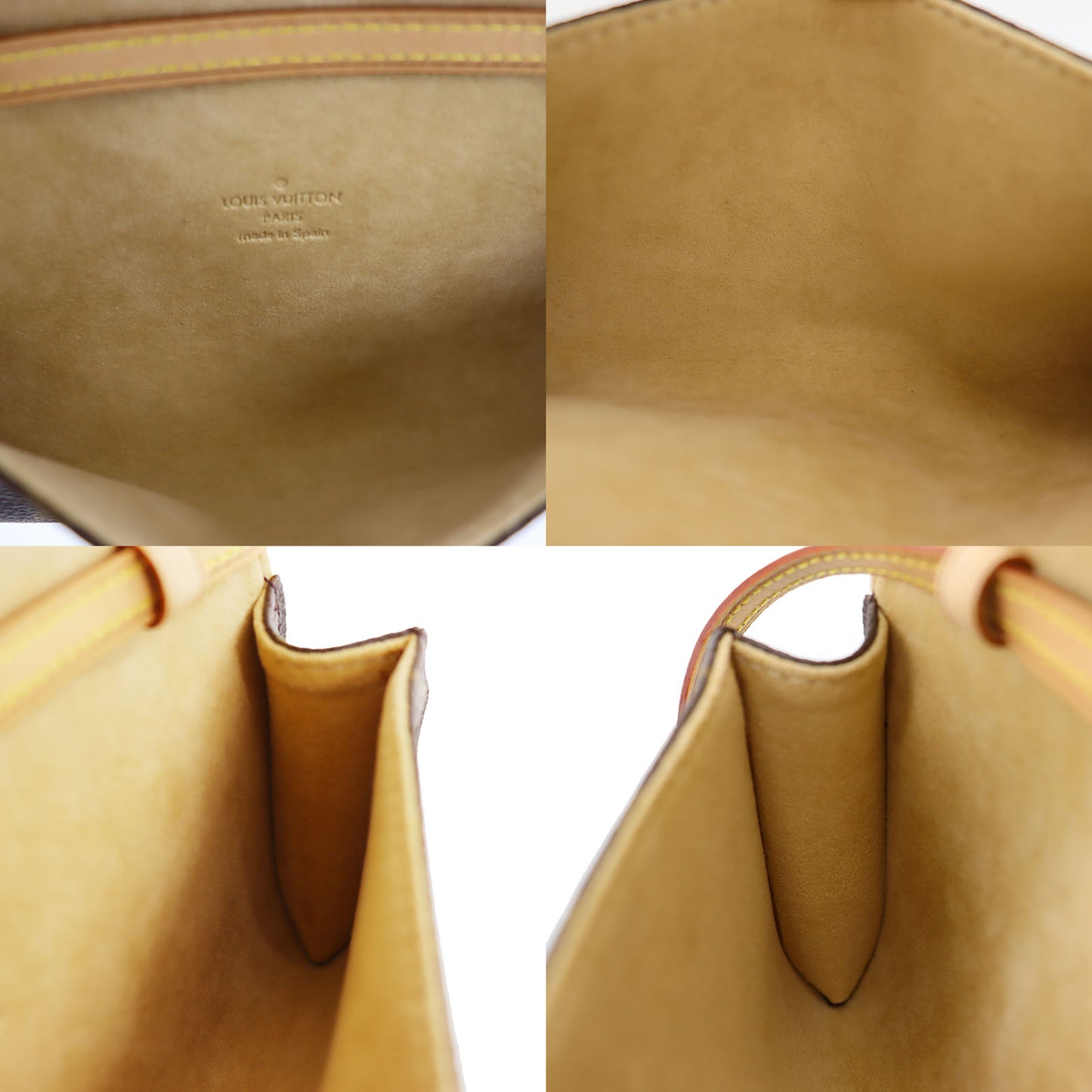 LOUIS VUITTON Pochette Twin PM Shoulder Bag Monogram Leather M51854 #BO340
