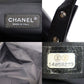 CHANEL Quilted Paris Biarritz Shoulder Tote Bag Black PVC #BN366
