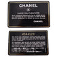 CHANEL HandBag Black Lambskin Leather #BS33