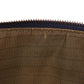 FENDI Zucca Handbag Tote Brown Black Nylon Canvas #AG933