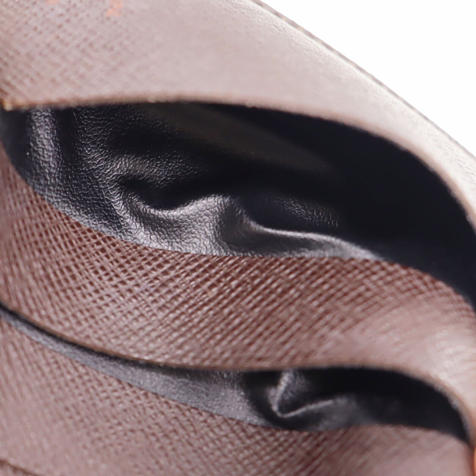Louis Vuitton Brown Leather Side Pockets Zip Close March 2012 Wallets —  Labels Resale Boutique
