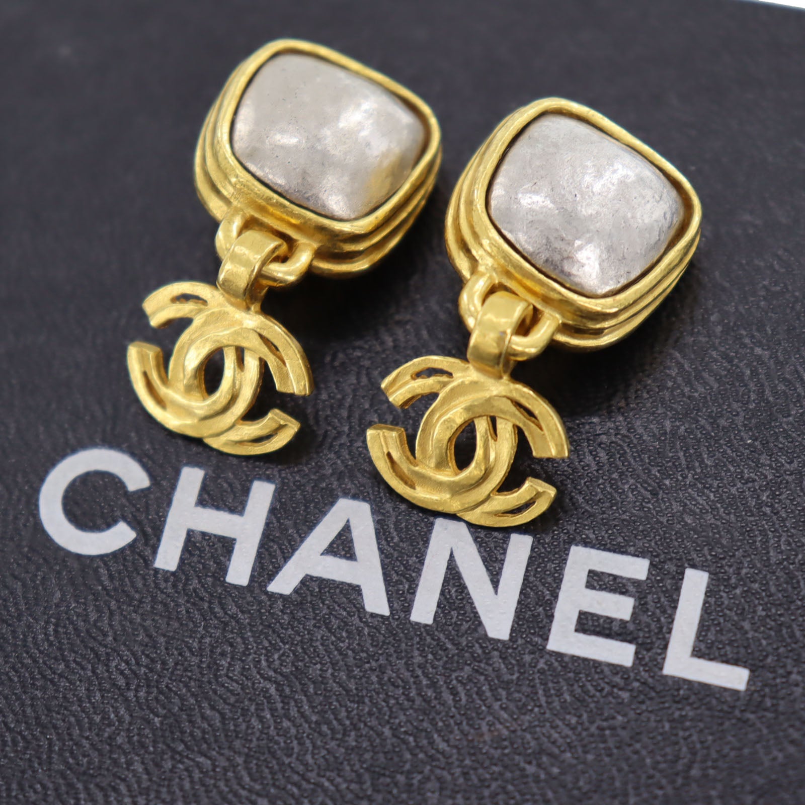 Chanel hot sale earrings used