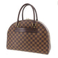 LOUIS VUITTON Nolita Handbag Damier Brown N41455 #AG556