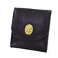 Christian Dior Logos Mini Coin Wallet Black Leather #AH116