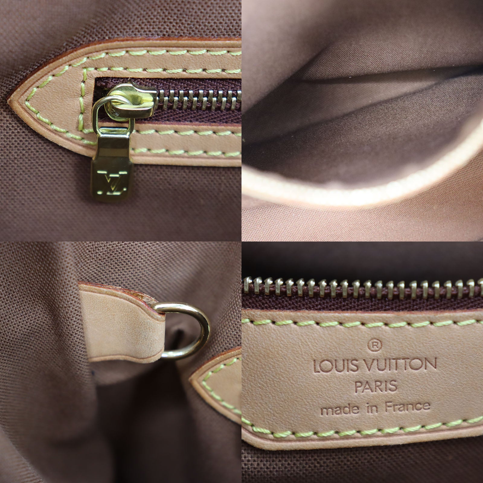 LOUIS VUITTON Handbag Batignolles Vertical Monogram Canvas M51153 Tote Bag  Preowned Brown Cloth ref.673909 - Joli Closet
