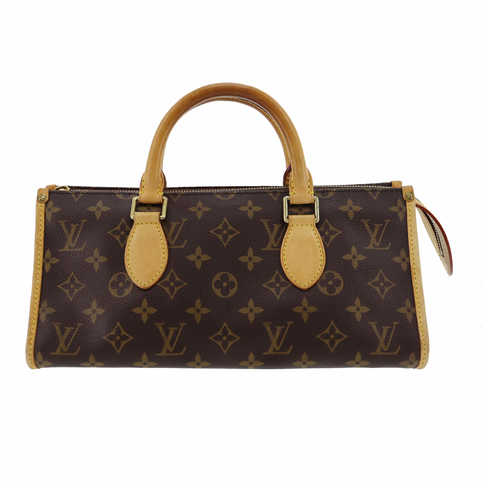 LOUIS VUITTON Popincourt Used Tote Handbag Monogram Leather M40009 #AG465