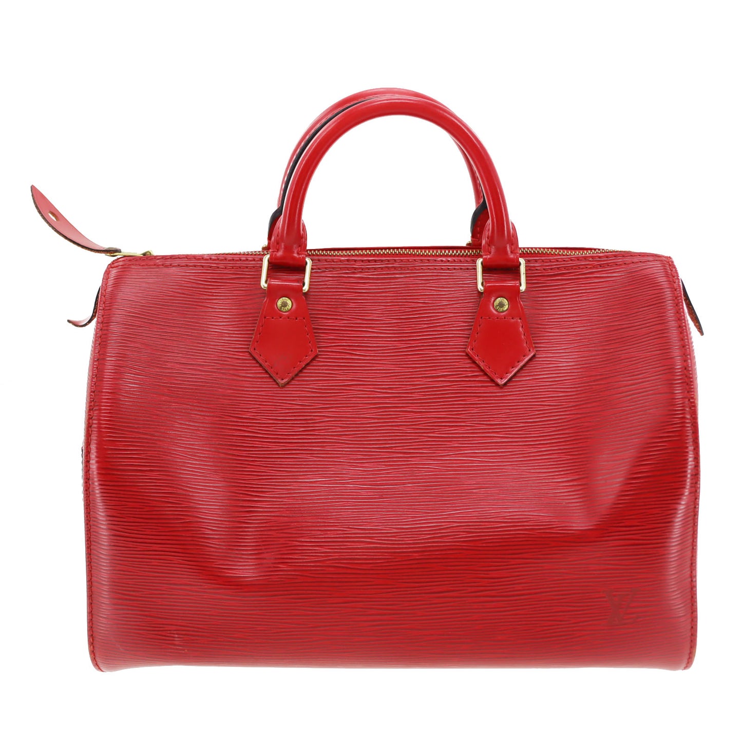 LOUIS VUITTON Speedy 30 Handbag Epi Leather Red M43007 #AG677