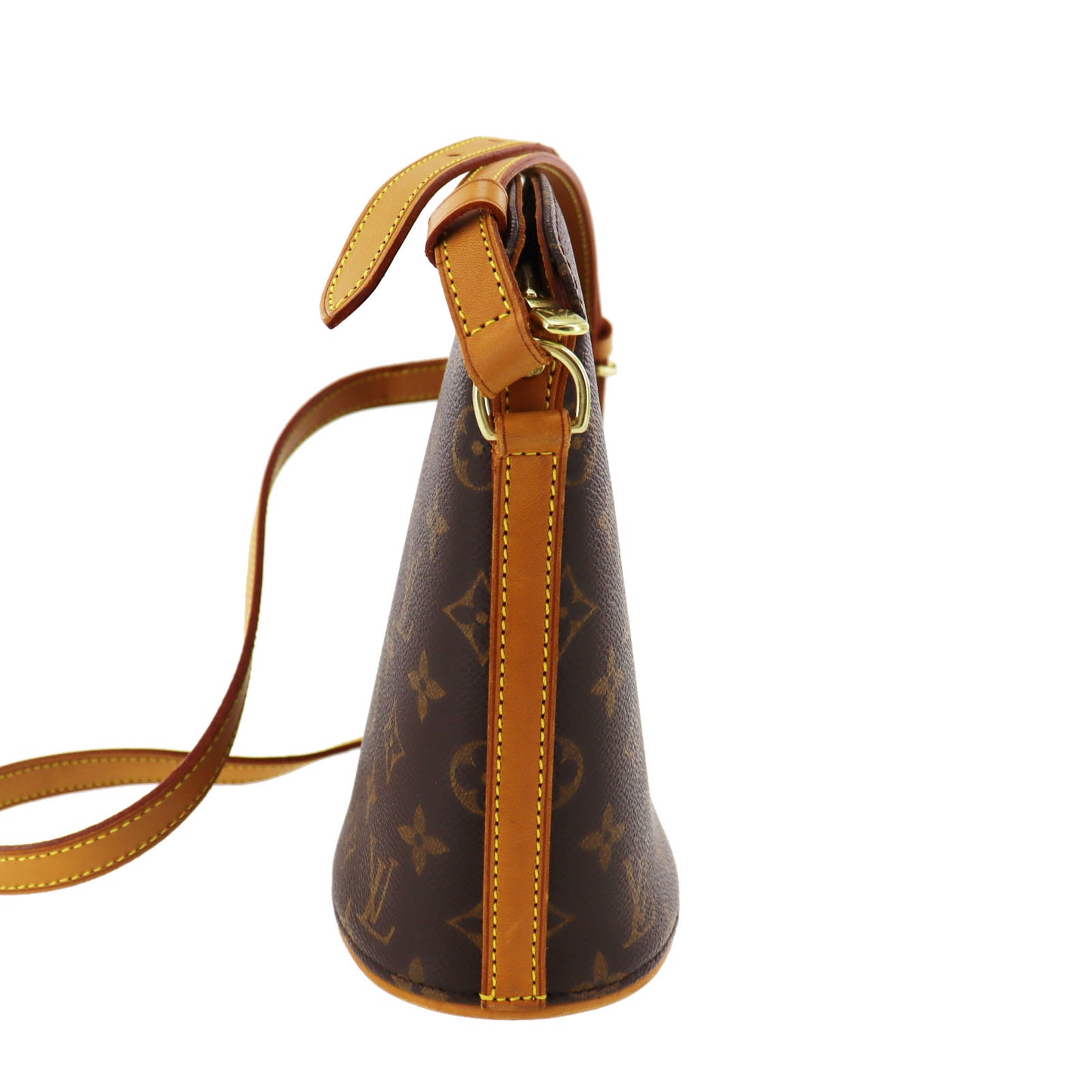3ae5037] Auth Louis Vuitton Shoulder Bag Monogram Drouot M51290