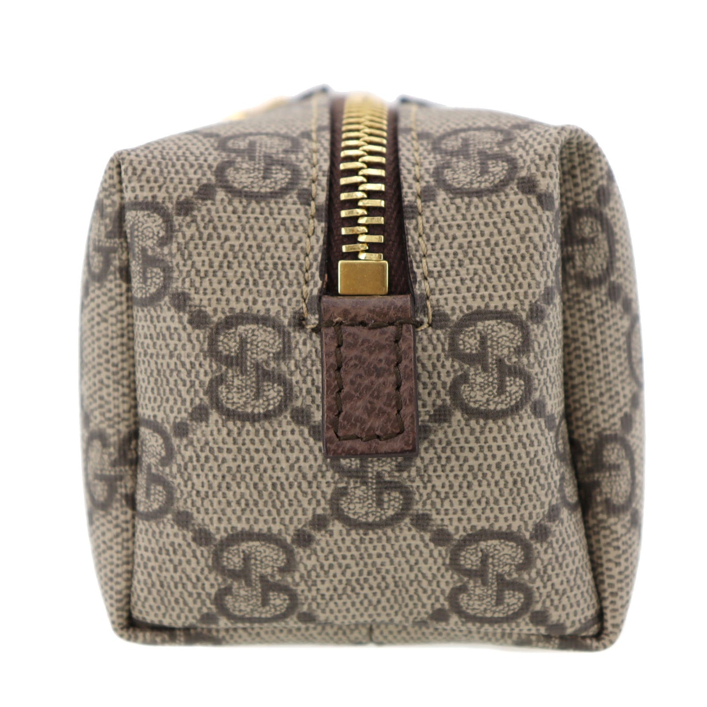 GUCCI Marment Pouch Brown PVC Leather #AG278
