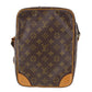 LOUIS VUITTON Danube GM Shoulder Bag Monogram Brown M45262 #AG223