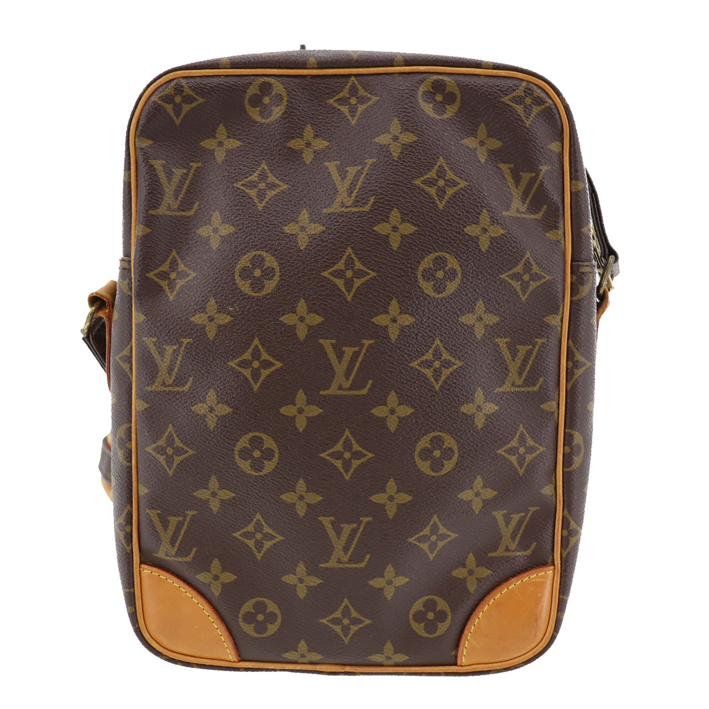 LOUIS VUITTON Danube GM Shoulder Bag Monogram Brown M45262 #AG223