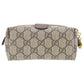 GUCCI Marment Pouch Brown PVC Leather #AG278