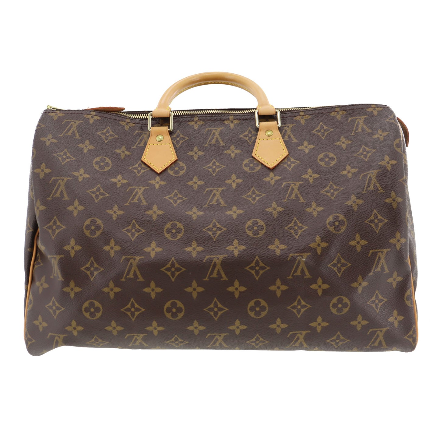 Louis Vuitton Speedy 40 Used Handbag Monogram Leather M41522 Vintage #AG504