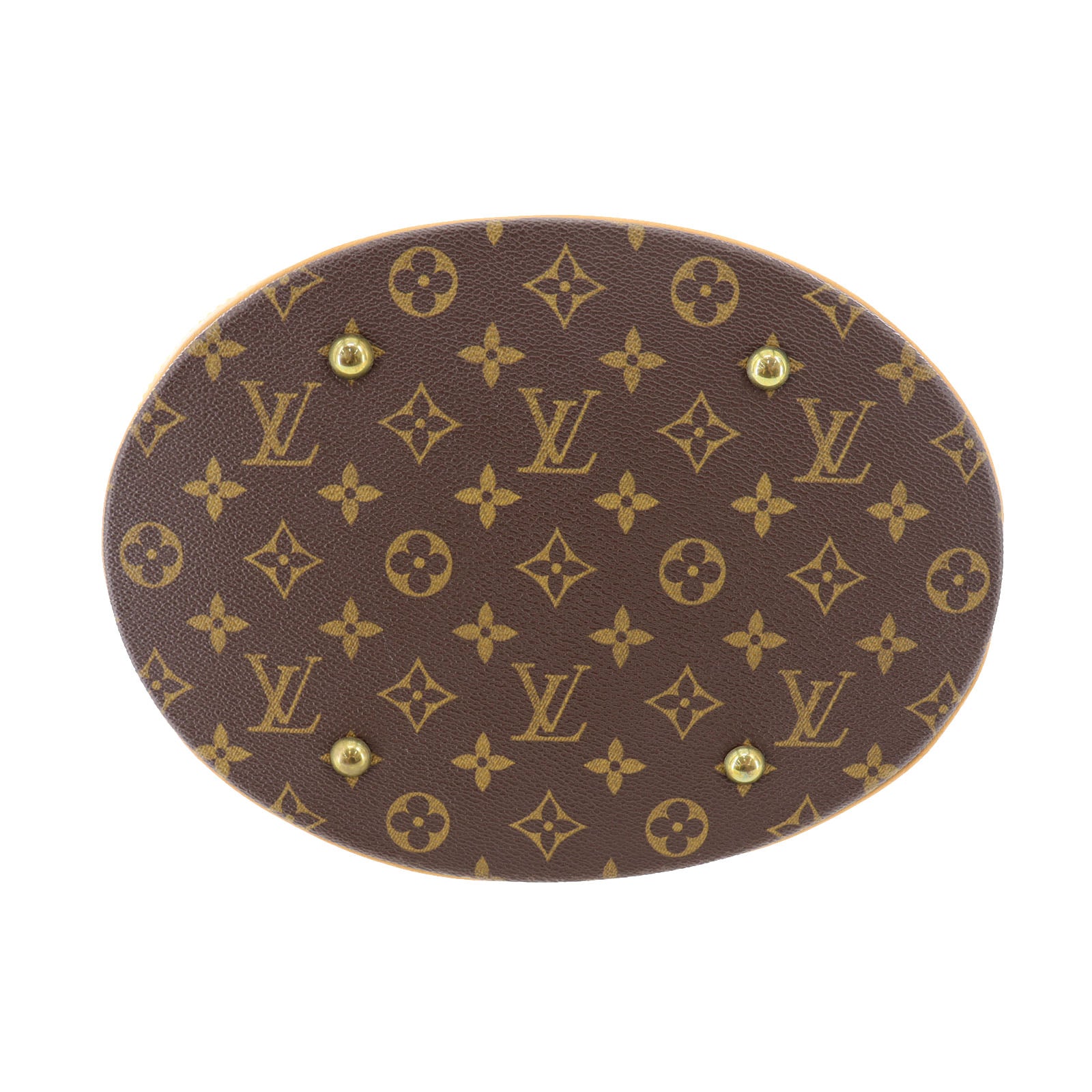 Auth Louis Vuitton Monogram Bucket GM Shoulder Bag M42236 Used