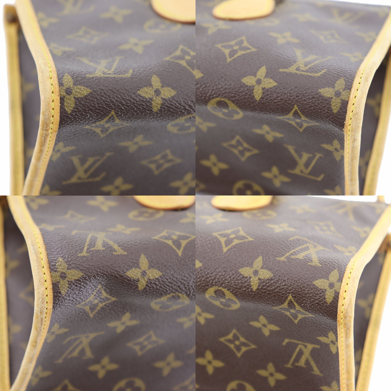 LOUIS VUITTON Popincourt Used Tote Handbag Monogram Leather M40009 #AG –  VINTAGE MODE JP
