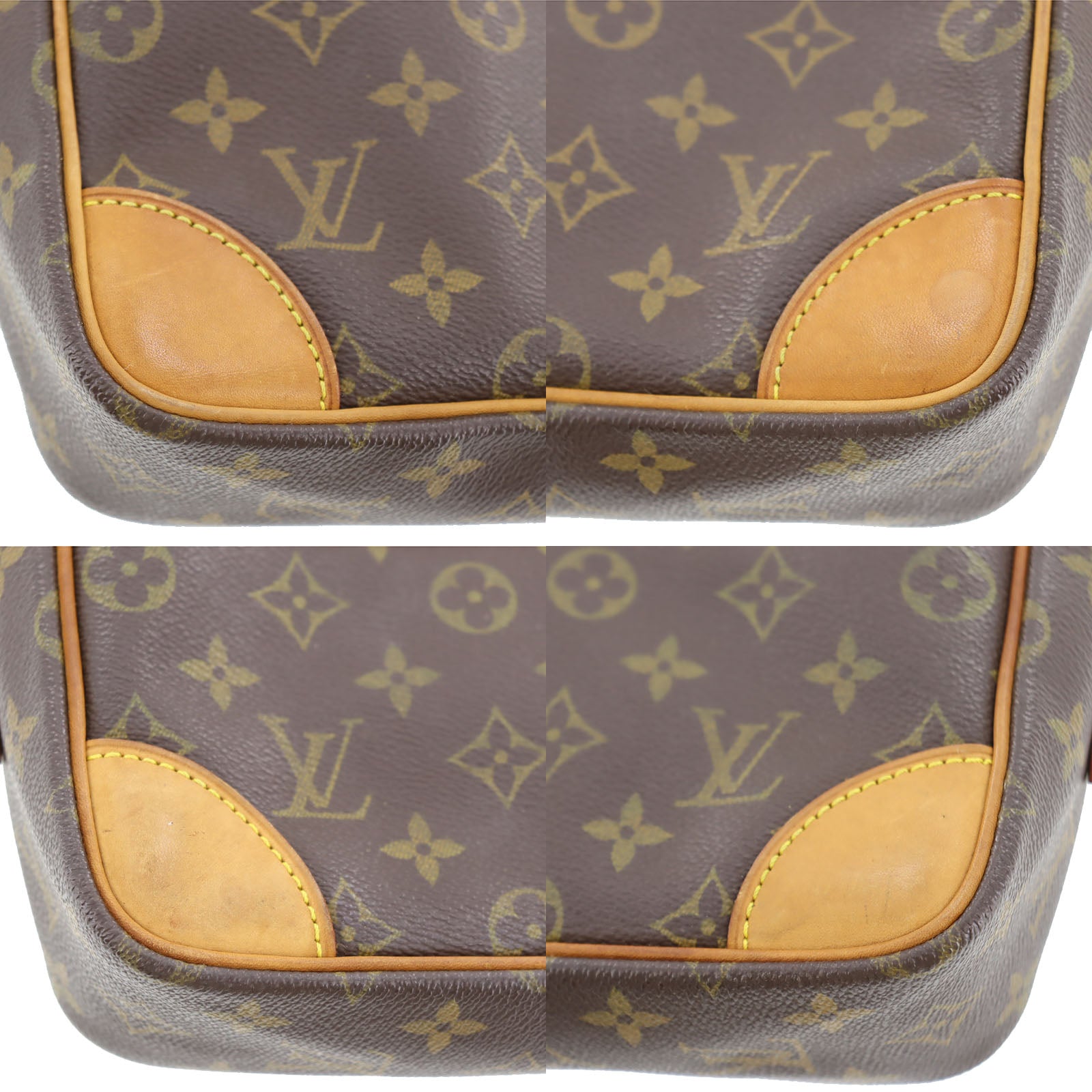 Authenticated Used LOUIS VUITTON Looping GM Shoulder Bag Monogram M51145 
