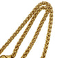 CHANEL Logo Chain Necklace Gold 97A #AG838