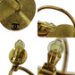 CHANEL CC Logos Earrings Gold Clip-On 94A #AG747