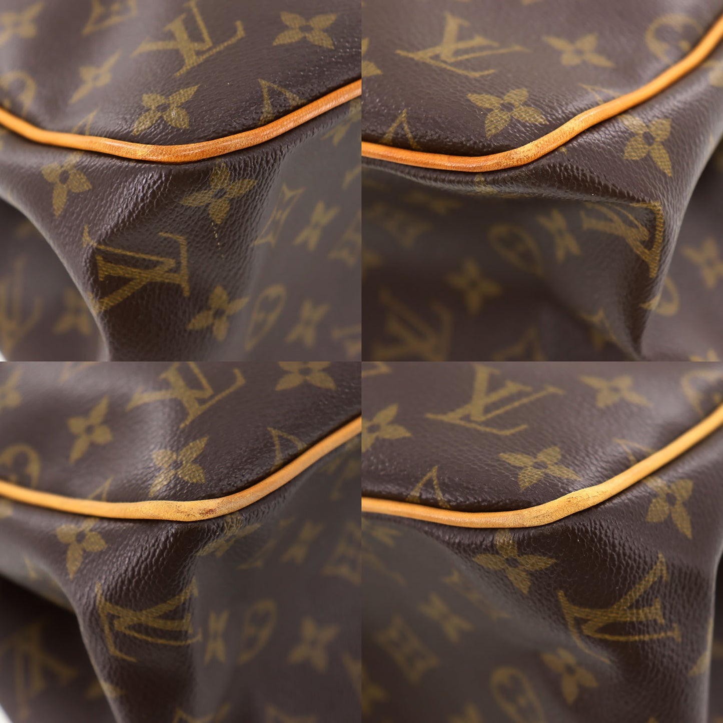 LOUIS VUITTON Batignolles Vertical Used Shoulder Tote Bag Monogram M51153 #AG884