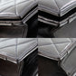 CHANEL HandBag Black Lambskin Leather #BS33